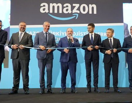 Amazon’un Türkiye’deki birinci lojistik merkezi açıldı